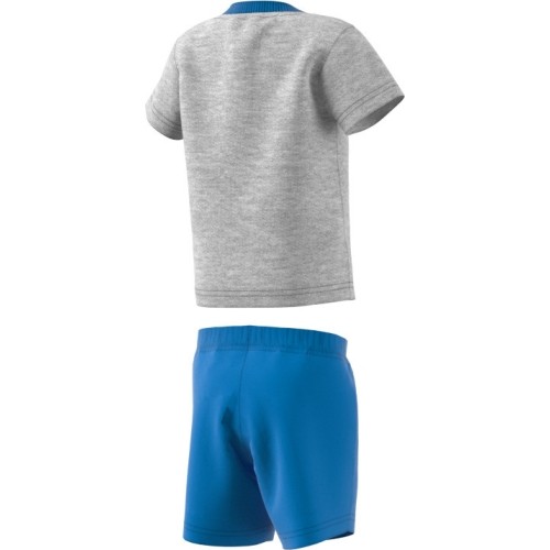 Zestaw sportowy dziecięcy Adidas I Bl T Set Grey Blue H65822
