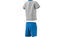 Zestaw sportowy dziecięcy Adidas I Bl T Set Grey Blue H65822
