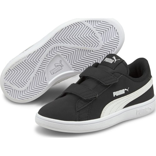 Buty dziecięce Puma Smash V2 Buck czarne 365183 34