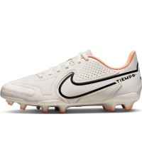 Buty piłkarskie młodzieżowe Nike Jr Legend 9 Club FG/MG White DA1331 002