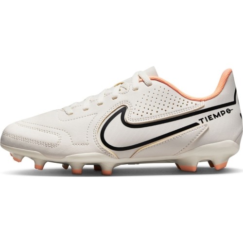 Buty piłkarskie młodzieżowe Nike Jr Legend 9 Club FG/MG White DA1331 002