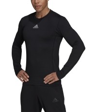Adidas TechFit Warm T-shirt, czarny