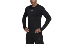 Koszulka męska Adidas TF LS Top CR M czarna H23120