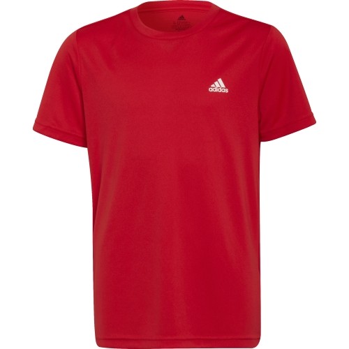 Koszulka dziecięca Adidas B SL Tee, czerwona, HE9326