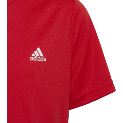 Koszulka dziecięca Adidas B SL Tee, czerwona, HE9326