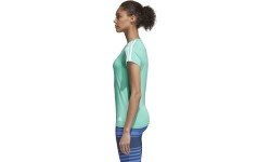 Koszulka damska Adidas Ess 3S Slim Tee Green CF8835