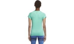 Koszulka damska Adidas Ess 3S Slim Tee Green CF8835
