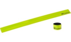 Pasek odblaskowy FORCE 38 cm (żółty)