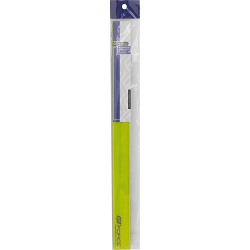 Pasek odblaskowy FORCE 38 cm (żółty)