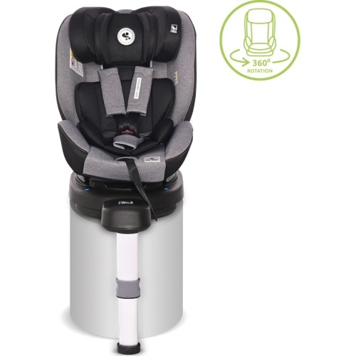 Fotelik samochodowy Lorelli Proxima, 0–18 kg, szaro-czarny