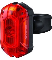 Lampka tylna FORCE Ruby2 25L, 1 LED USB