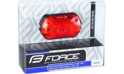 Lampka tylna FORCE Ruby2 25L, 1 LED USB