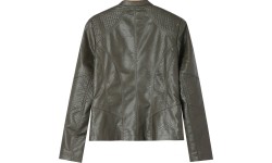 Glo Story Dirbtinės Odos Striukė Moterims Green