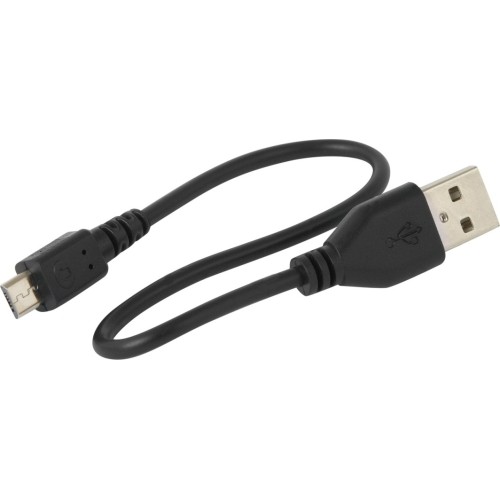 Lampka przednia FORCE BUG-400 USB (czarna)
