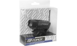 Lampka przednia FORCE BUG-400 USB (czarna)