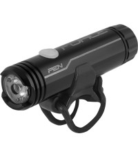 Lampka przednia FORCE Pen 200lm 1LED USB (czarna)