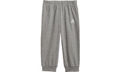 Dziecięcy dres Adidas I Lin Ft Jog szaro-niebieski HF1910