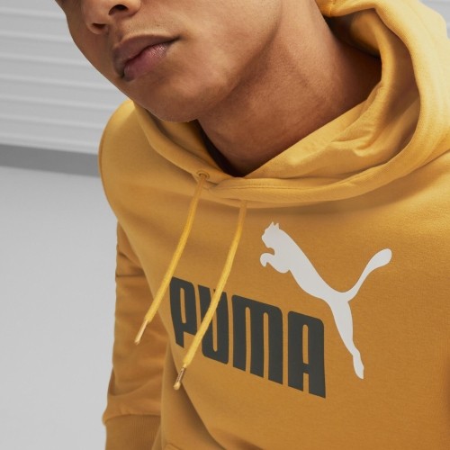 Bluza męska Puma Ess+ 2 Col Big Logo Yellow 586765 30