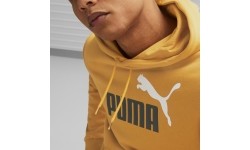 Bluza męska Puma Ess+ 2 Col Big Logo Yellow 586765 30