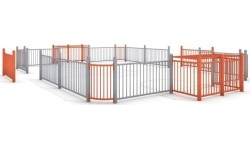 Ogrodzenie boiska do piłki nożnej Inter-Play 4 (9x7 m)