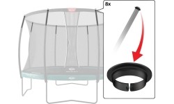 Safety Net DLX XL - piankowy pierścień podtrzymujący (8x)