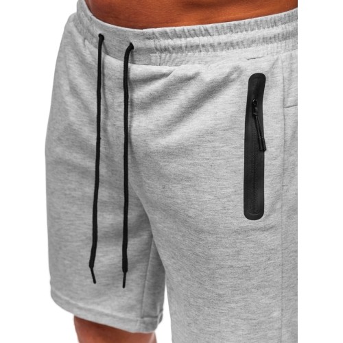 J.Style Šortai Vyrams Grey 17K533-2
