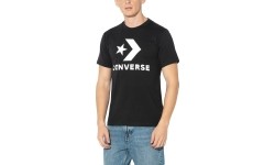 Converse Marškinėliai Star Chevron Tee Black