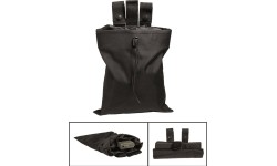 BLACK EMPTY SHELL POUCH