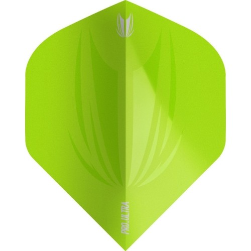 Dart Flights Target ID Pro Ultra Lime Green No2 - 3-pak