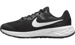 Nike Avalynė Paaugliams Revolution 6 Nn Black White DD1096 0013