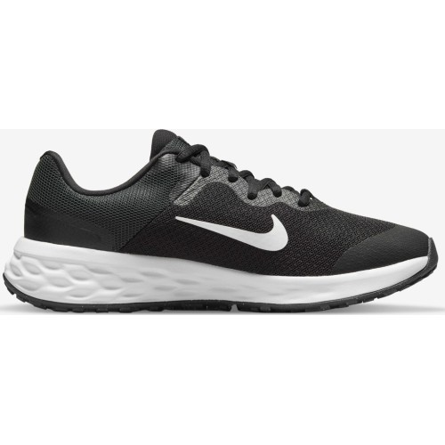 Nike Avalynė Paaugliams Revolution 6 Nn Black White DD1096 0013