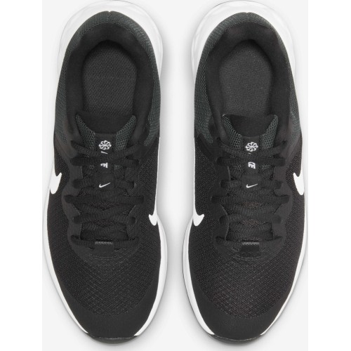 Nike Avalynė Paaugliams Revolution 6 Nn Black White DD1096 0013