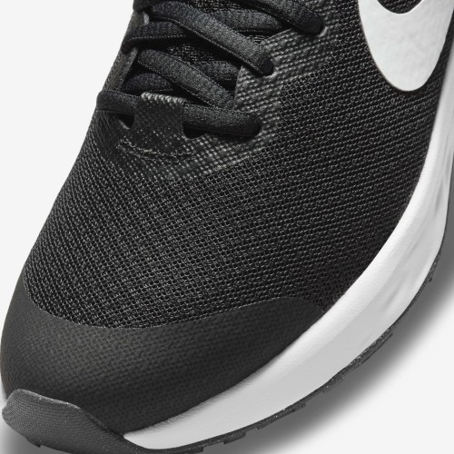 Buty młodzieżowe Nike Revolution 6 Nn Black White DD1096 003