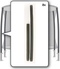 Siatka zabezpieczająca DeLuxe - zestaw piankowy