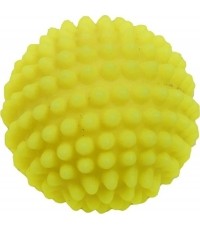 AMAYA Piłka do masażu jeż refleksyjny z miękkimi kolcami 6 cm żółta