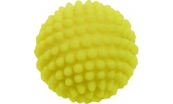 AMAYA Piłka do masażu jeż refleksyjny z miękkimi kolcami 6 cm żółta