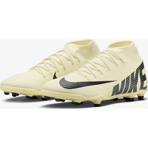 Nike Futbolo Avalynė Vyrams Superfly 9 Club Fg/Mg Yellow Black DJ5961 700