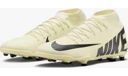 Nike Futbolo Avalynė Vyrams Superfly 9 Club Fg/Mg Yellow Black DJ5961 700