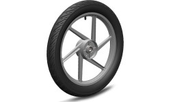 Koło 6-szprychowe szare 2.75x17 lewe