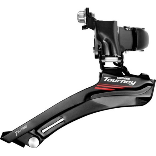 Priekinis perjungiklis Shimano Tourney A070 // 2x7/8 speed, Down Pull, 34.9mm, 50T
