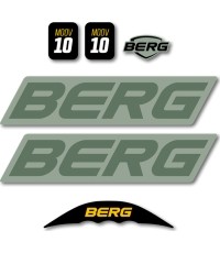 MOOV 10 - Zestaw naklejek Zielony