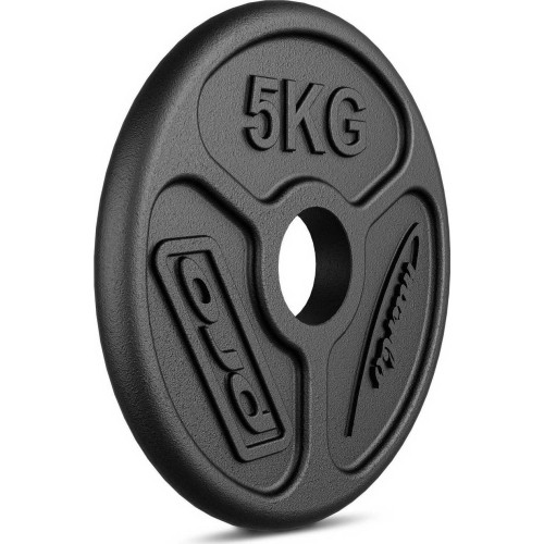Olimpijski żeliwny talerz obciążeniowy Marbo MW-O5-OLI, 5 kg, 51 mm