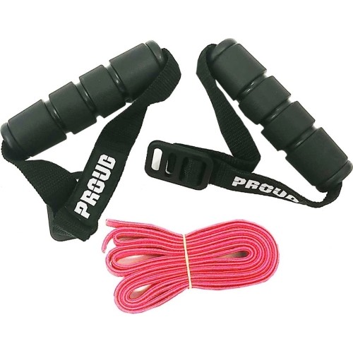 Guma oporowa treningowa Esdpander do ćwiczeń PROUD - Czerwona, Mały opór