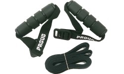 Guma oporowa treningowa Esdpander do ćwiczeń PROUD - Czerwona, Mały opór