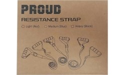 Guma oporowa treningowa Esdpander do ćwiczeń PROUD - Czerwona, Mały opór