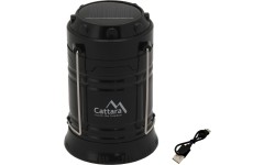 Wpuszczana lampa kempingowa LED Cattara 20 / 60 lm, ładowana