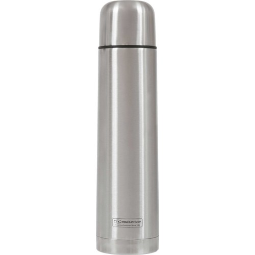 Termos HIGHLANDER Duro Flask 1l - srebrny sp.