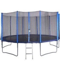 Zestaw trampolina Spartan 460 cm z siatką ochronną