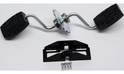 Pedały Berg Buzzy, czarne, wał korbowy w zestawie