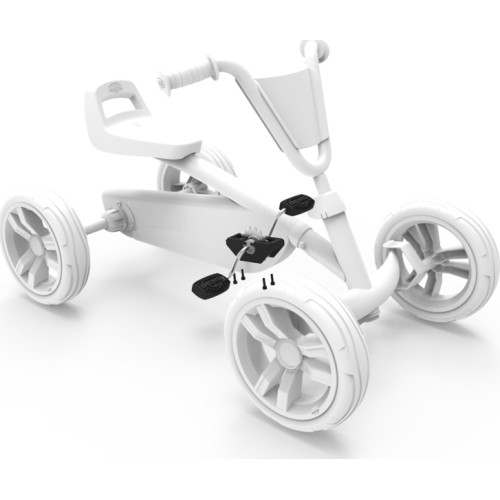 Pedały Berg Buzzy, czarne, wał korbowy w zestawie